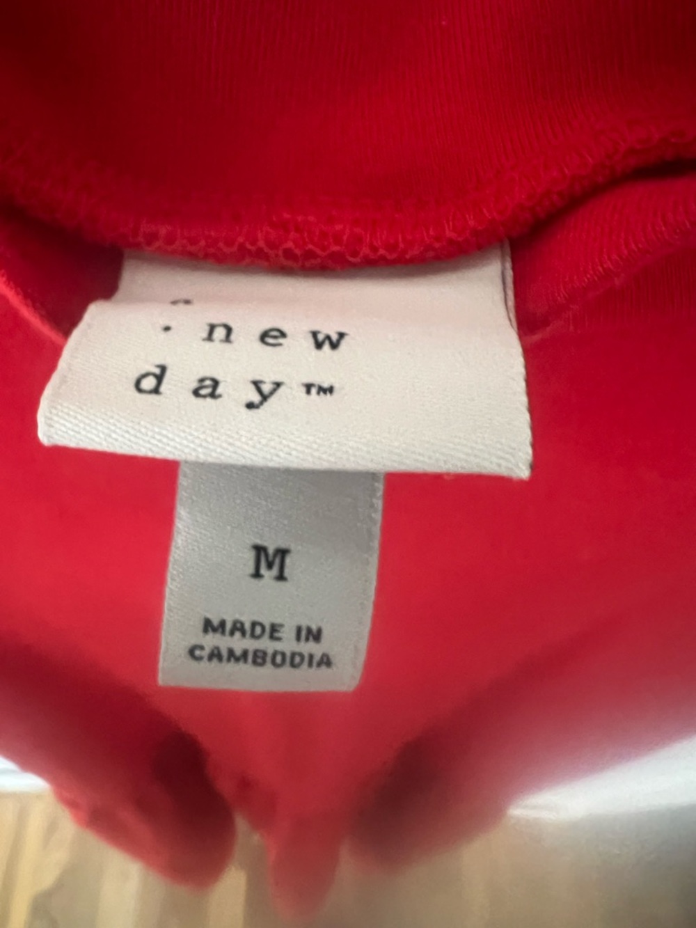 a new day Red Sleeveless Mock Neck Maxi Dress, Medium - Picture 4 of 6